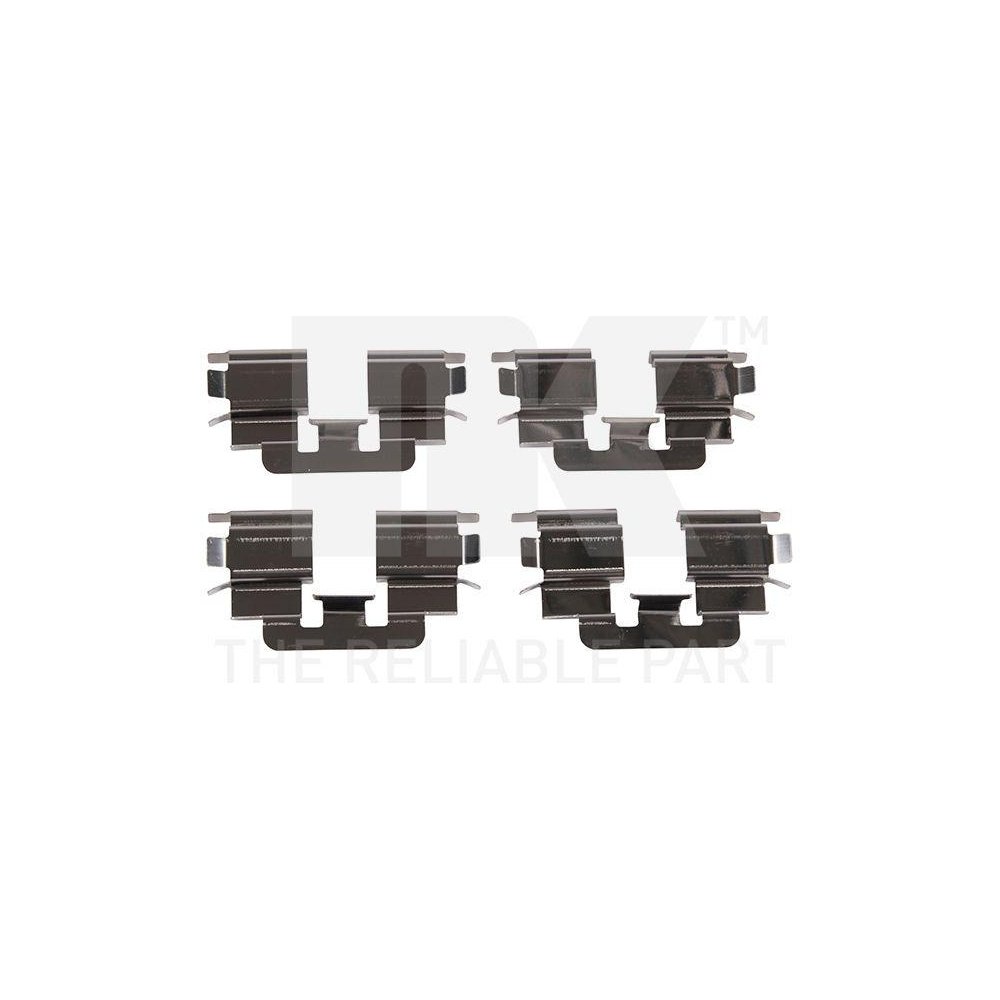 Комплект аксессуаров, тормозные колодки NK 7933215, передний мост, фото №1 Комплект аксессуаров, тормозные колодки NK 7933215, передний мост, фото №1