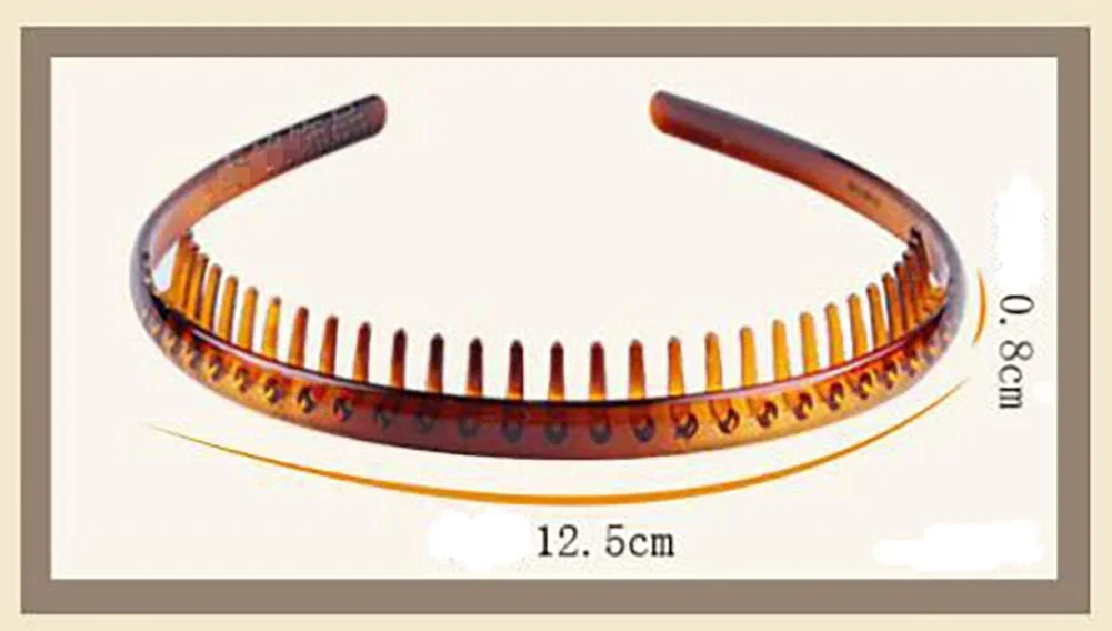 Гребінець-обруч для волосся Пластиковий, фото №3 Гребінець-обруч для волосся Пластиковий, фото №3