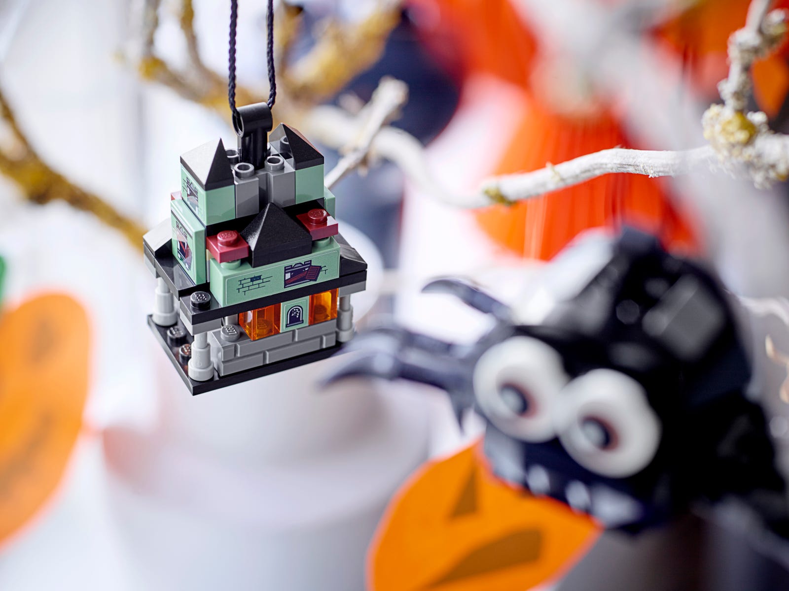 Детский конструктор LEGO Паук для Дома с привидениями 40493, фото №3
