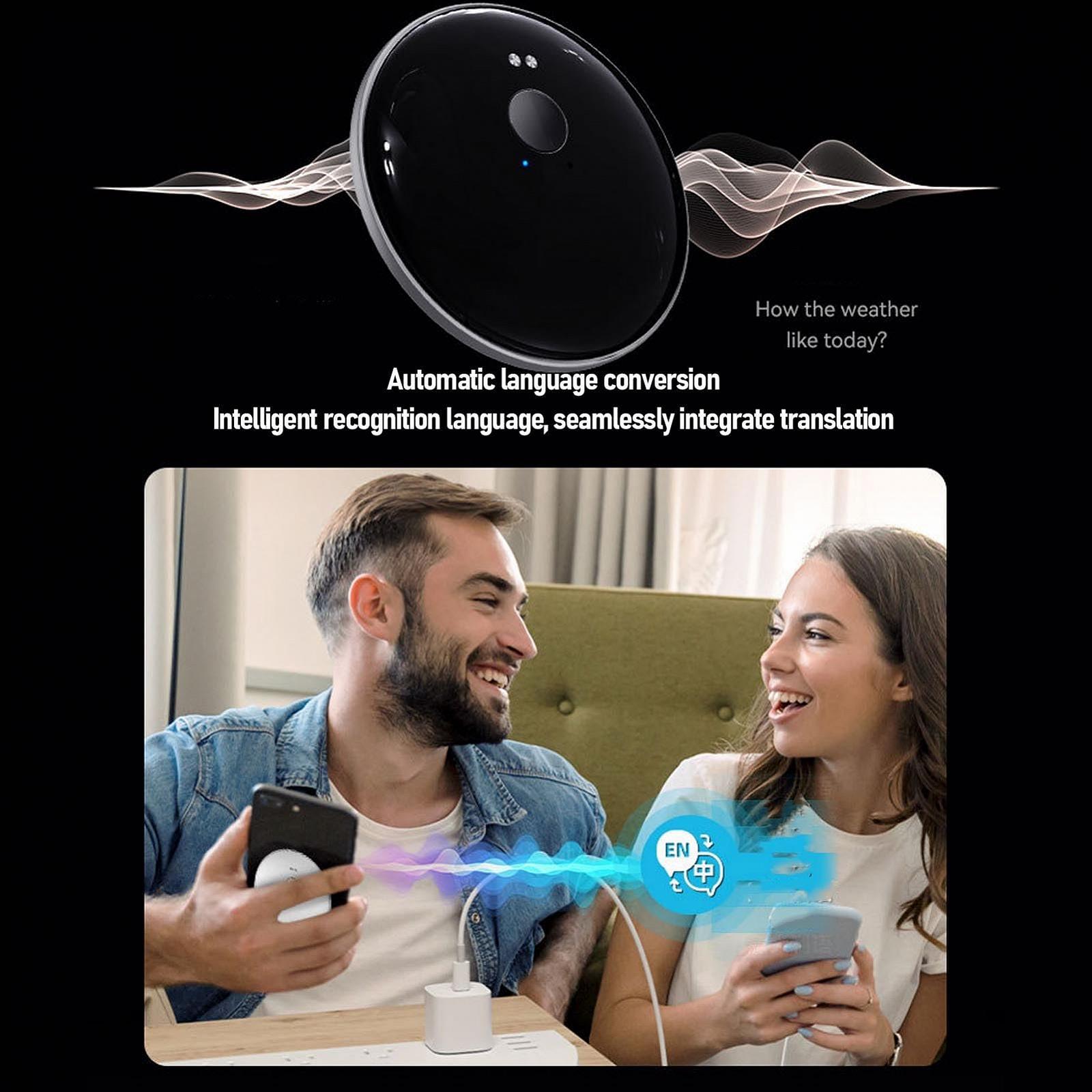 Голосовий Перекладач Бездротовий 5.4, Батарея 70 mAh, 1 год Швидка Зарядка, фото №4