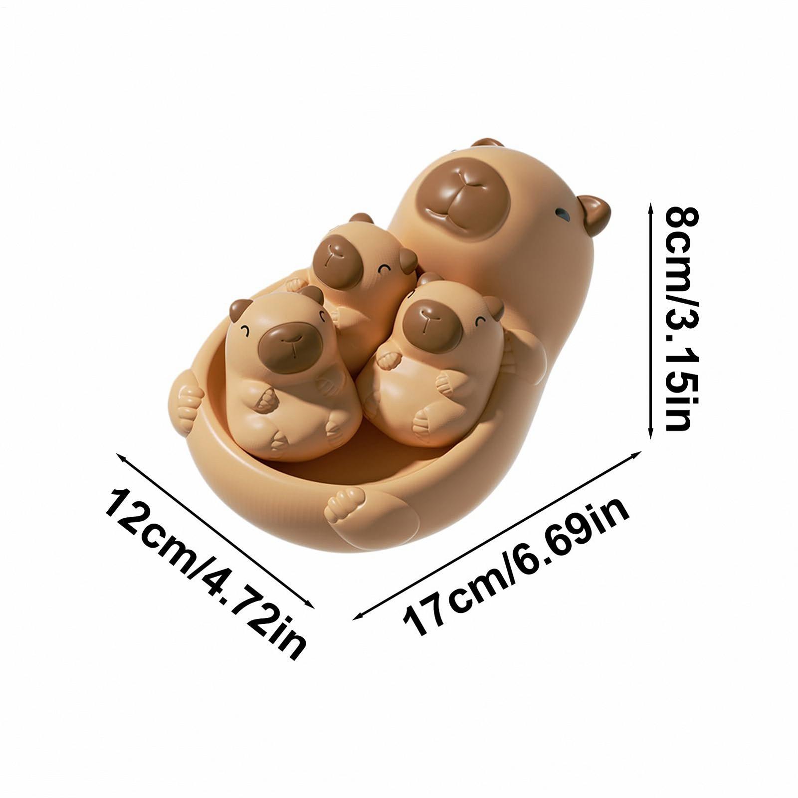 Іграшка для ванни Капібара М'яка іграшка для купання немовлят, сенсорна, фото №5