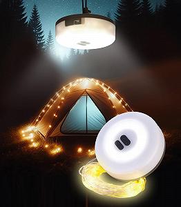 Кемпинговая Гирлянда Lunartec 2-в-1, 6 режимов, IPX4, 10 м, 130 LED - Фото 1