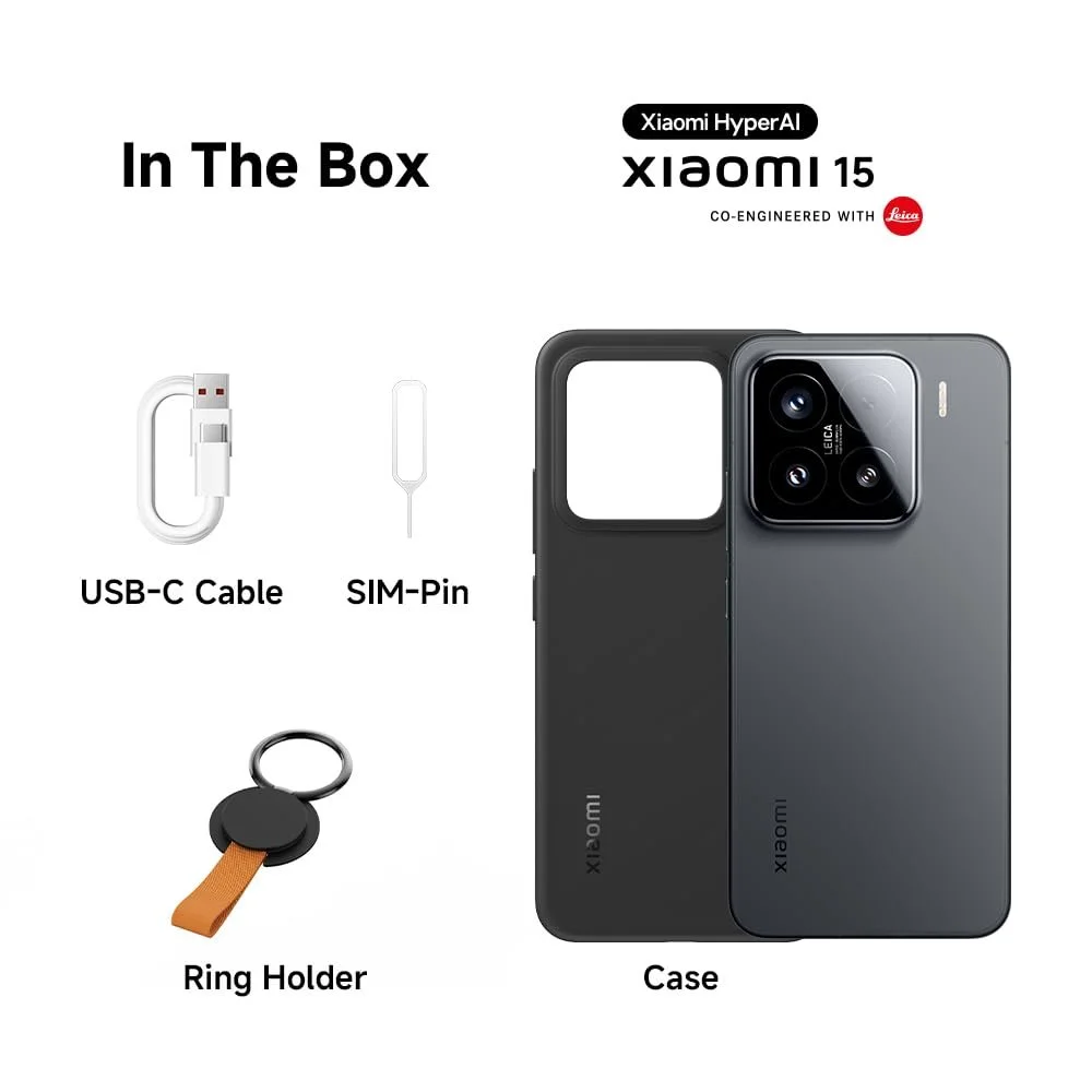 Смартфон Xiaomi 15 12 + 256GB 50MP Leica 5240 мАг HyperCharge 90 Вт HyperAI White, фото №5