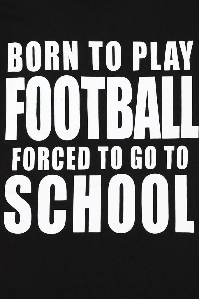 Комплект дитячої піжами (шорти) Born To Play Football Forced To Go To School, фото №2