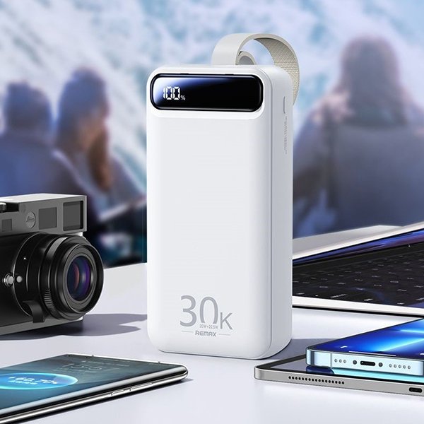 Павербанк Remax Bole RPP-522, 22.5W, 30000 мАг, білий, фото №4