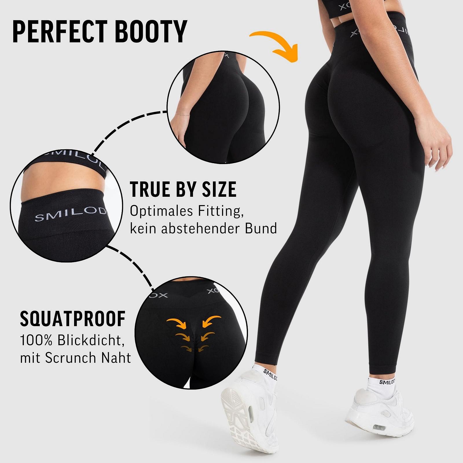 Леггинсы Smilodox Azura Scrunch ButtДля женщин - Спортивные бесшовные  с высокой посадкой - Непрозрачные Push-Up леггинсыДля ягодиц - Squat SafeДля спорта, йоги, фитнеса, тренировок в спортзале, фото №5