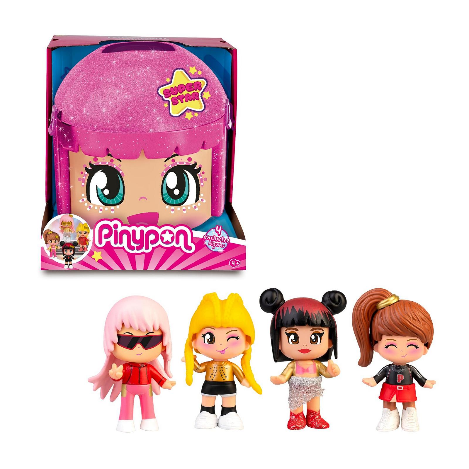 Фигурки Pinypon Super Star Exclusive Edition, 4 шт., фото №1