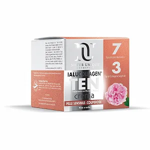 Крем Natur Unique Ialucollagen TEN для чутливої шкіри та при куперозі - Фото 1
