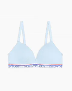 Бюстгальтер трикутний Emporio Armani з ущільненою чашкою - Фото 1