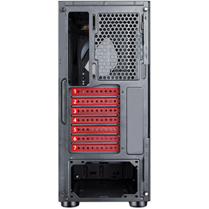 Корпус для системного блоку Golden Field Phantom 2 1092B black без БП, фото №3