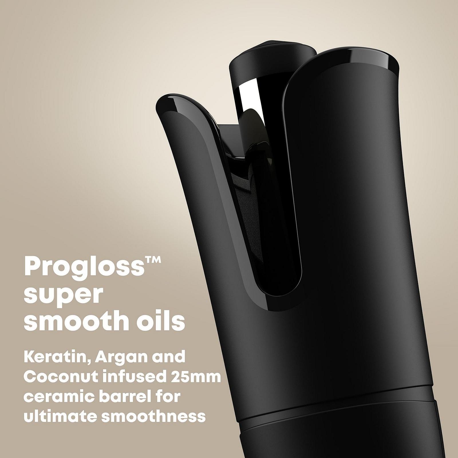 Автоматична плойка Revamp Progloss Hollywood Curl іонна технологія з оліями Progloss, фото №5
