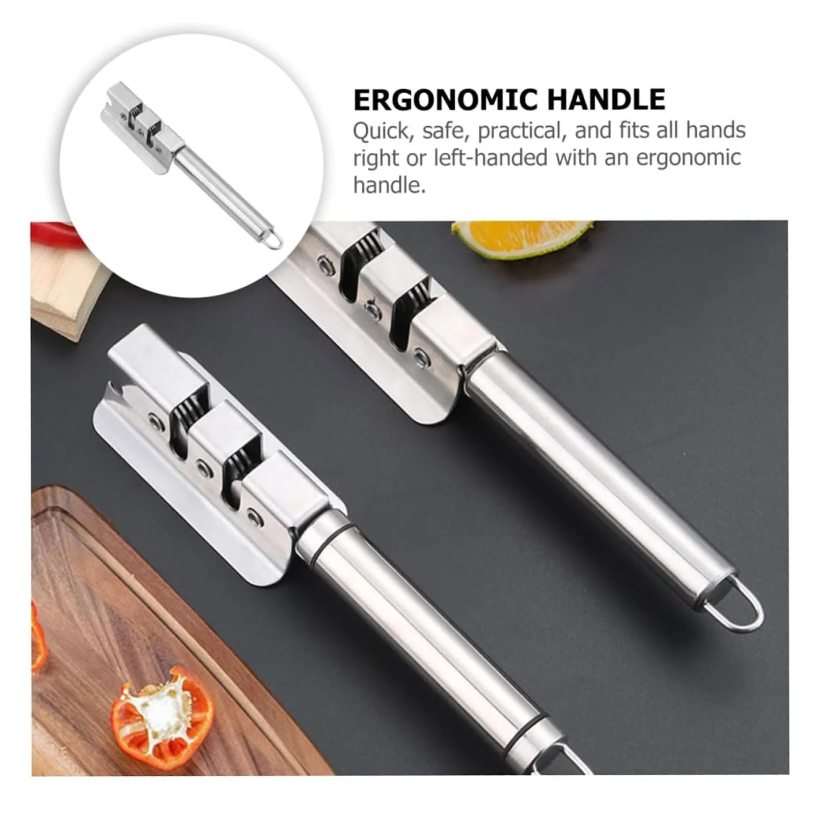 Ручне точило для ножів esmen нержавіюча сталь портативне ергономічне, фото №3 Ручне точило для ножів esmen нержавіюча сталь портативне ергономічне, фото №3