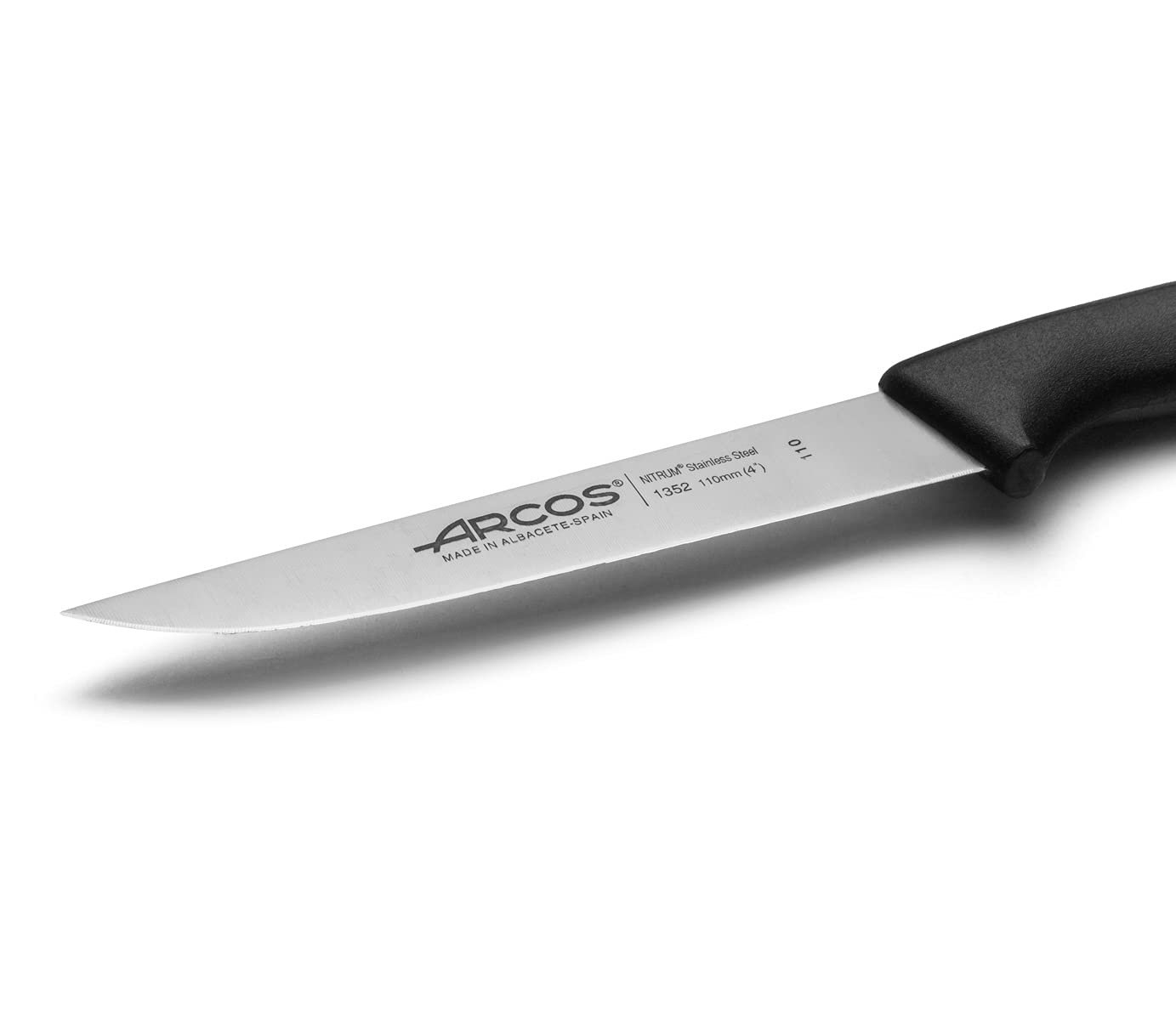 Набір Ножів для Овочів Arcos Niza 136500 Серії 110 мм, Лезо з нержавіючої сталі, Чорна Поліпропіленова Ручка, фото №3