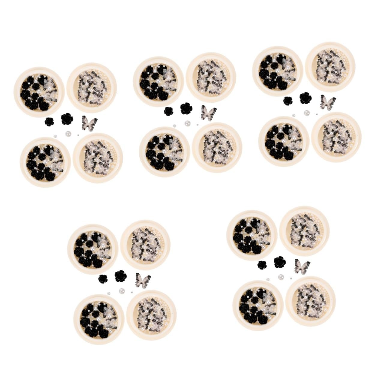 Стразы для ногтей Жемчуг Ювелирные изделия для ногтей Блестки для ногтей DIY Аксессуары для ногтей Кристаллы для ногтей Блестки Отделка для ногтей Алмазы для ногтей из смолы, 20 коробок, фото №1