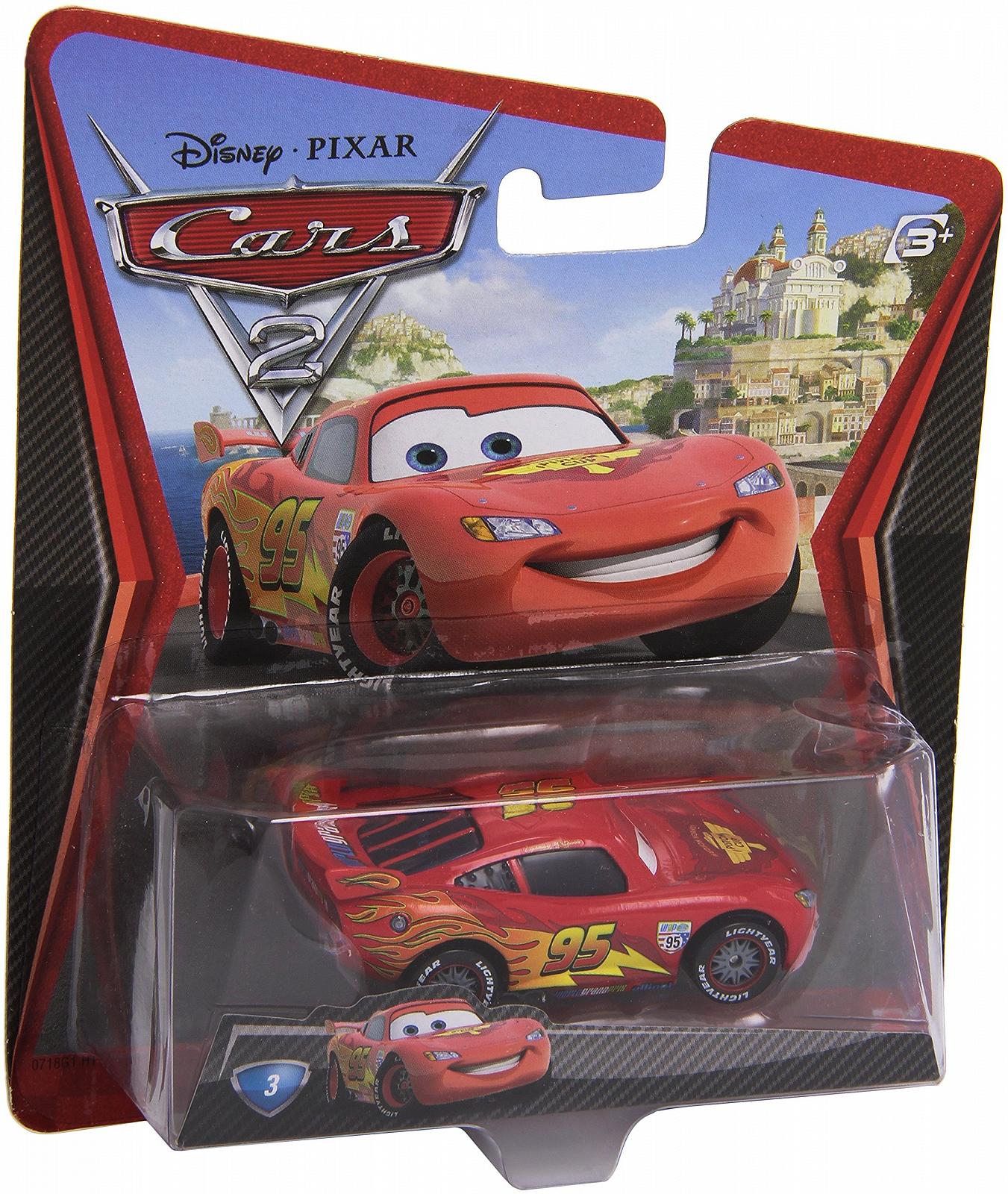 Машинка Disney Pixar Cars Die Cast Lightning McQueen #3, фото №1