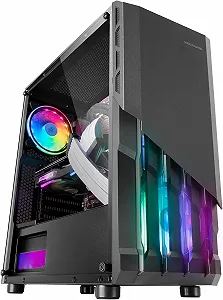 Купити Корпус для ПК Mars Gaming MC-X2 FRGB Чорний - Фото 1 Корпус для ПК Mars Gaming MC-X2 FRGB Чорний - Фото 1