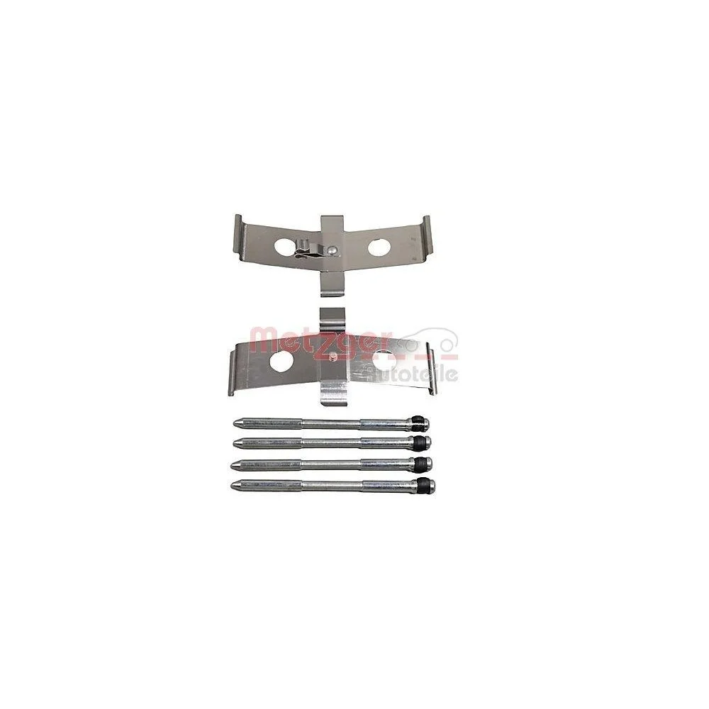 Комплект аксесуарів, гальмівні колодки дискові METZGER 109-0136 GREENPARTS для AUDI, фото №1