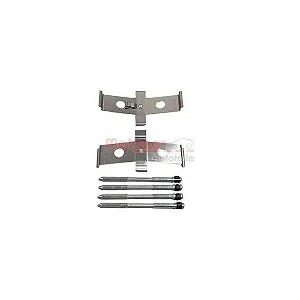 Комплект аксесуарів, гальмівні колодки дискові METZGER 109-0136 GREENPARTS для AUDI - Фото 1