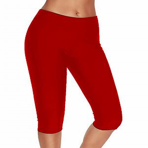 Шорты Женские 3/4 Хлопковые Капри Высокая Талия Slim Fit - Фото 1