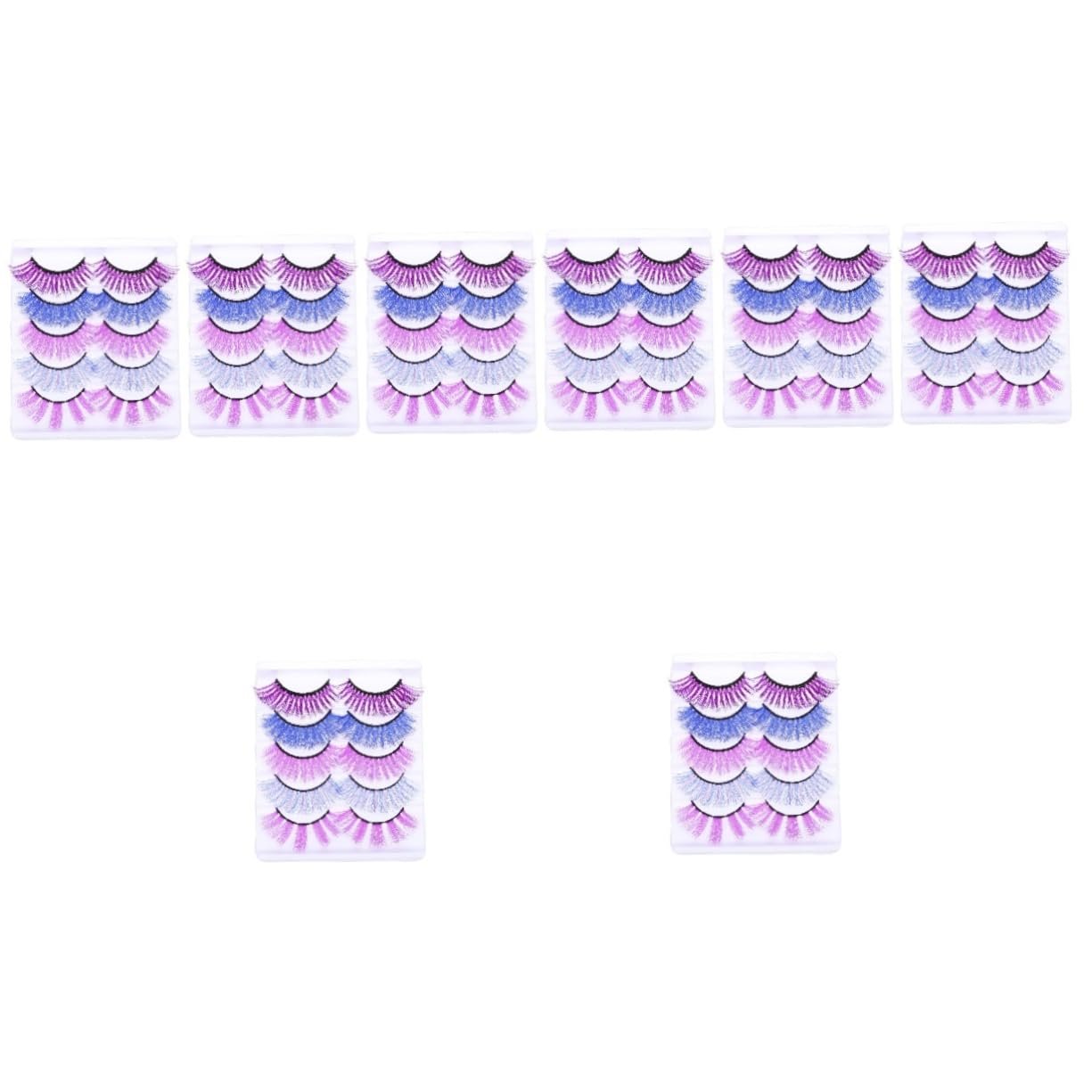 Набір Аксесуарів Кольорові Фарбовані Накладні Вії 40 шт., фото №1 Набір Аксесуарів Кольорові Фарбовані Накладні Вії 40 шт., фото №1