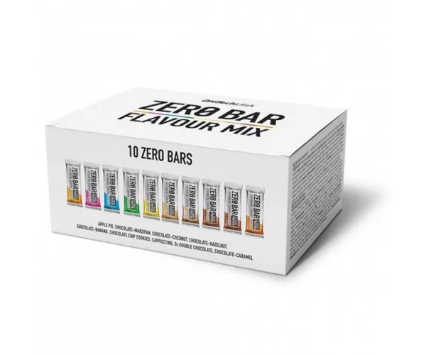 Микс Батончиков BioTech USA ZERO BAR 10 шт, фото №1