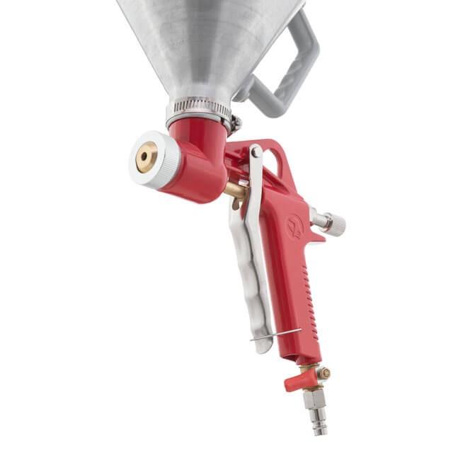 Пневмопістолет для нанесення цементу Intertool металевий бак 6 л d=4, 8 мм (PT-0401), фото №8 Пневмопістолет для нанесення цементу Intertool металевий бак 6 л d=4, 8 мм (PT-0401), фото №8