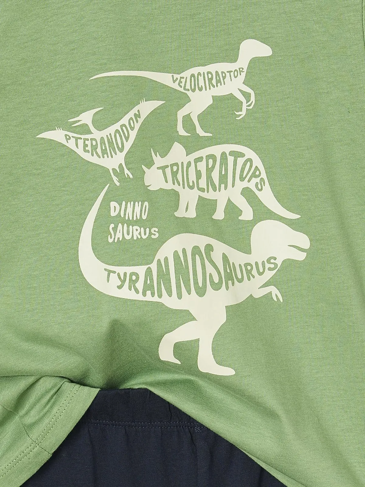 Комплект пижам VERTBAUDET для мальчиков из переработанного хлопка, короткие и длинные, 2 шт, фото №5