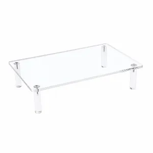 Подставка для принтера Xuancai, прозрачная акриловая подставка для компьютерных мониторов, приподнятая подставка для ноутбука, для стола и организации офиса, домашняя офисная мебель - Фото 1