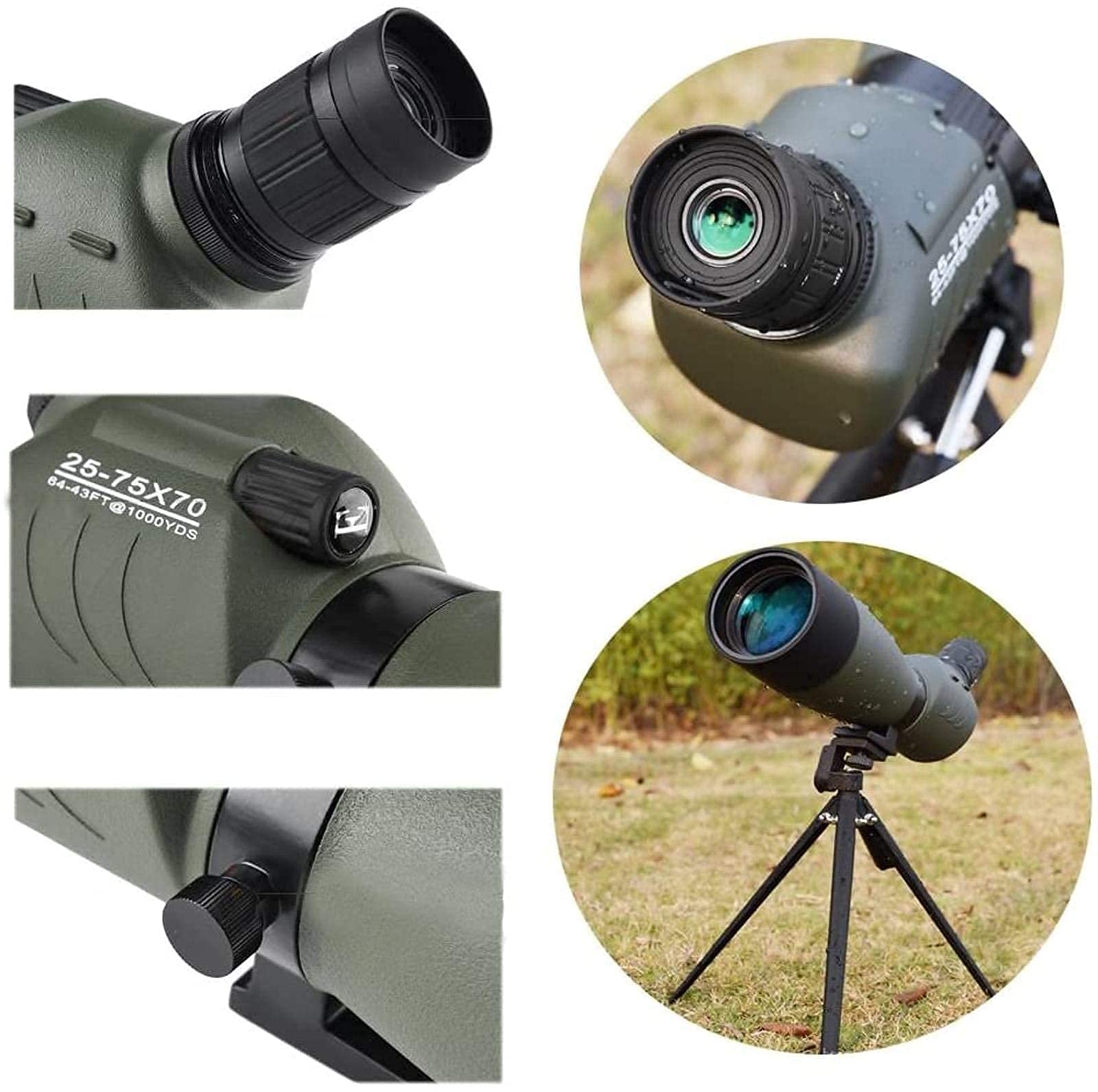 Трубка Sing 25–75 x 70 Stickstoff водонепроникний для дорослих з триногою, фото №6