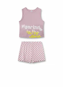 Комплект пижамы для девочек Sanetta - Фото 1