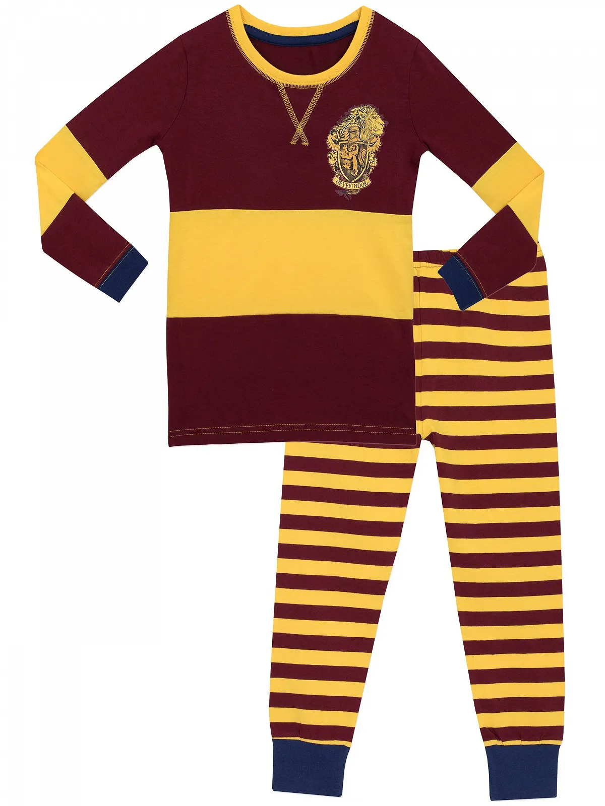 Пижама Harry Potter Gryffindor для девочек Slim Fit, фото №1 Пижама Harry Potter Gryffindor для девочек Slim Fit, фото №1