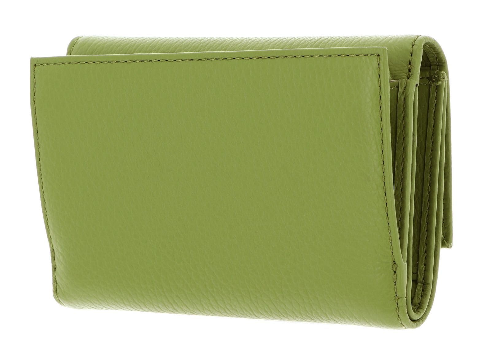 Кошелек Coccinelle Metallic Soft Кожа зернистая Guacamole, Guacamole, Classic, фото №5