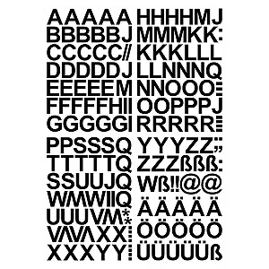 Літери Skittz advertising technology 4 см глянцеві 150 шт. - Фото 1