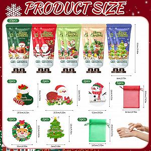 Набір Кремів для Рук Різдвяний, 10 Штук Міні Кремів для Рук ціна на synthetic.ua - Фото 1 Набір Кремів для Рук Різдвяний, 10 Штук Міні Кремів для Рук synthetic.ua - Фото 1