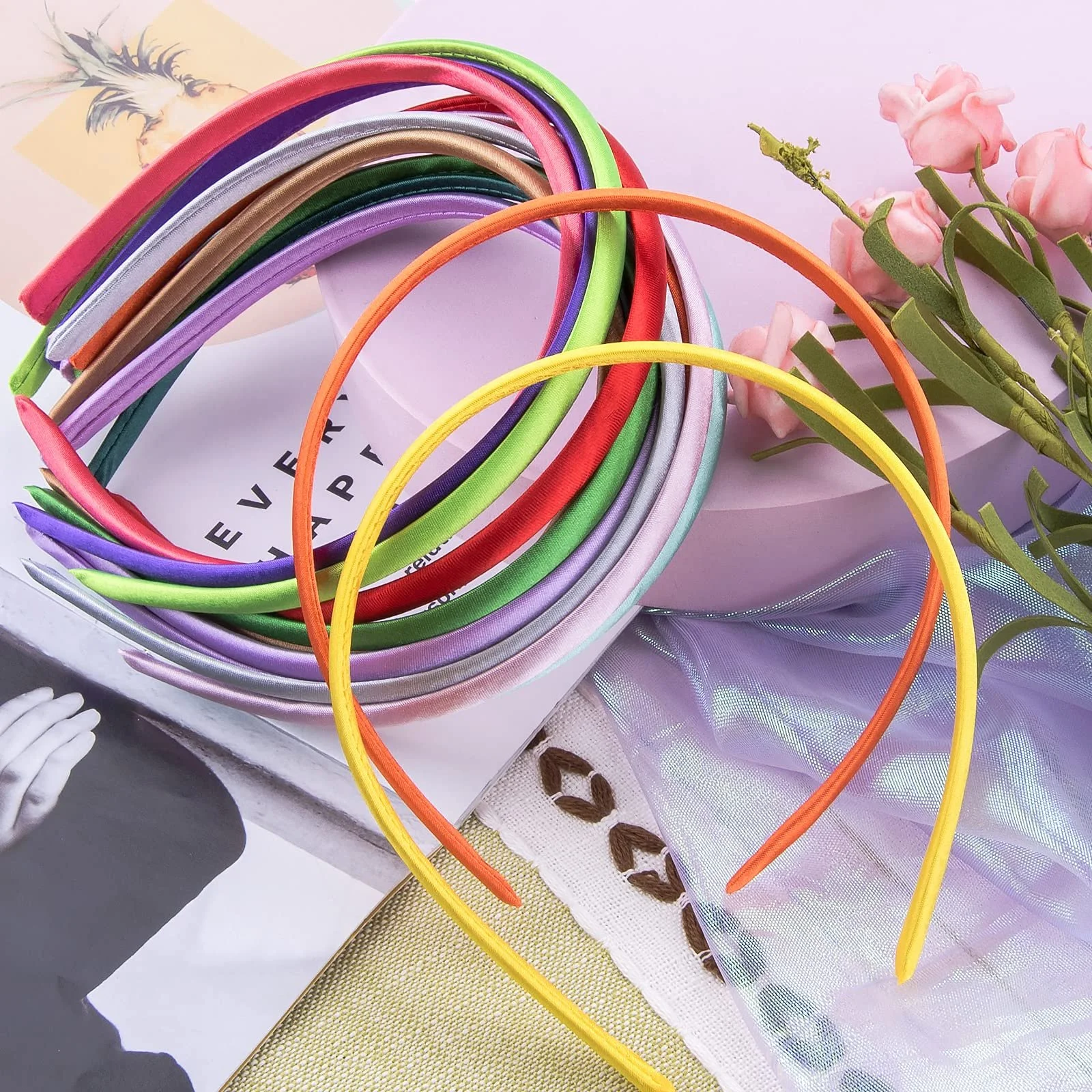 Тонкий обруч для волосся Duufin, 1 см, фото №4