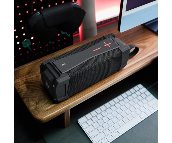 Портативна колонка HOCO HC6 Magic sports BT speaker Black, фото №4