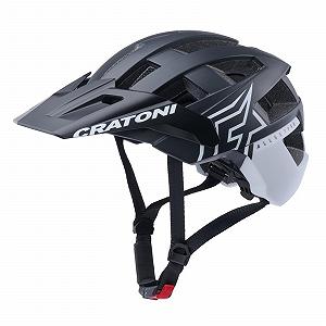 Шлем Cratoni MTB AllSet Pro черный/белый матовый - Фото 1