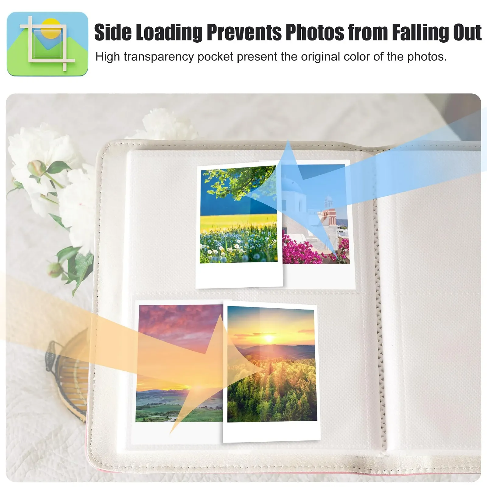 Фотоальбом для Polaroid, сумісний з Instax 3 Inch Film для Fujifilm Instax Mini, фото №4