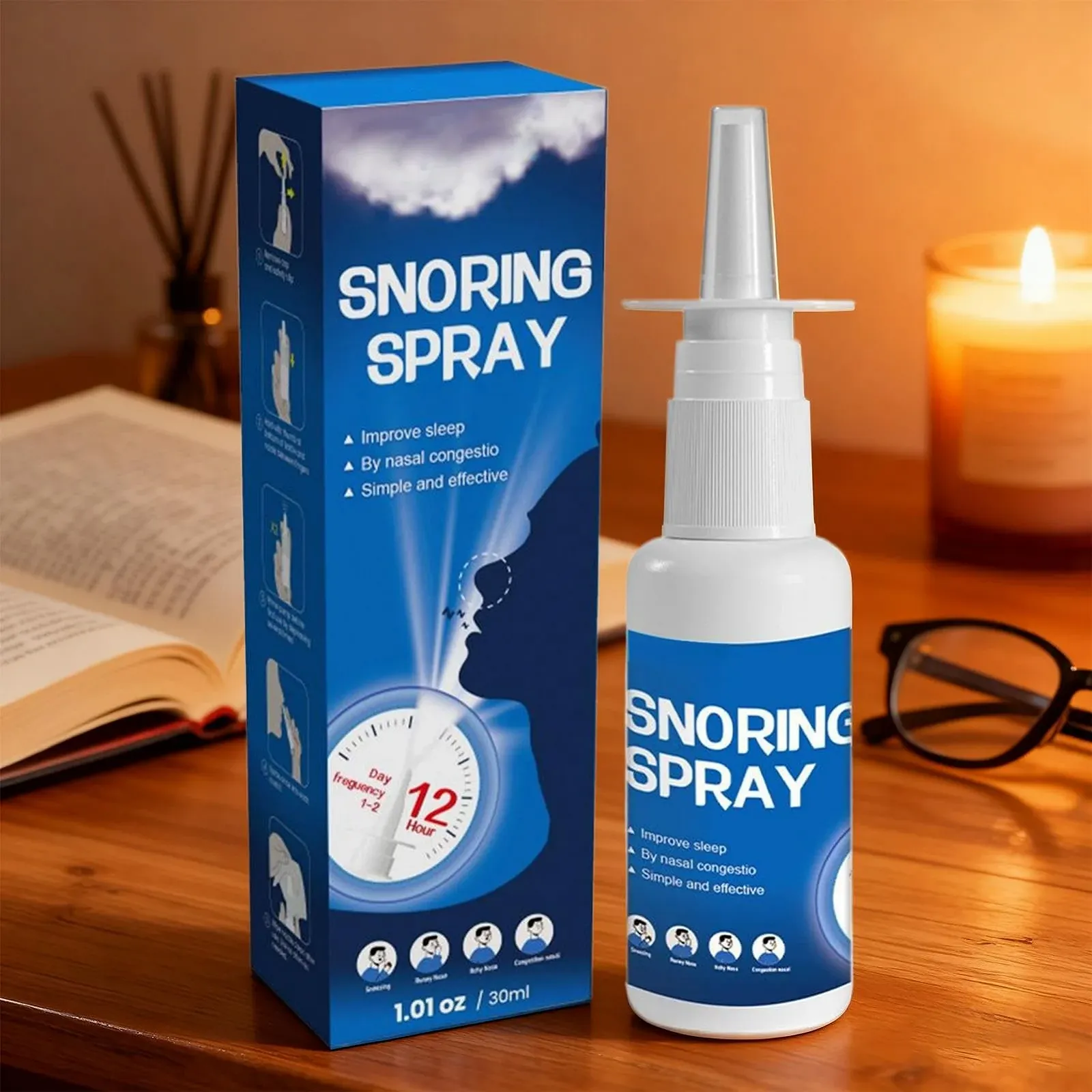 Спрей від хропіння 30 мл Дорожній розмір, фото №3