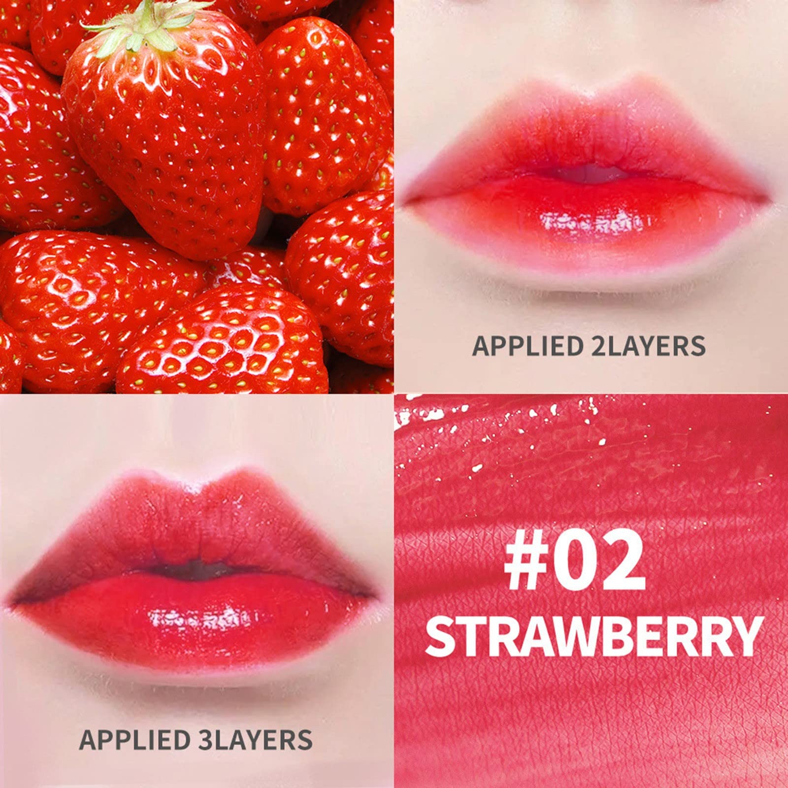 Тінт для губ, щік та повік Jelly Tint Lip And Cheek Eyeshadow 3 Dye Lip Lotion з відтінком кольору молочного чаю, фото №3