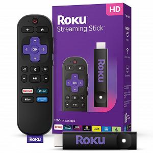 Cтрімінговий пристрій Roku Streaming Stick 2025 HD з голосовим пультом дистанційного керування - Фото 1