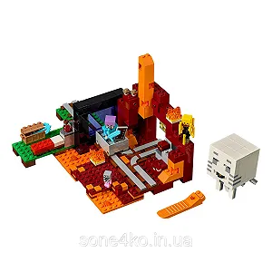 Детский конструктор Lego Minecraft Портал в Подземелье 21143 - Фото 1