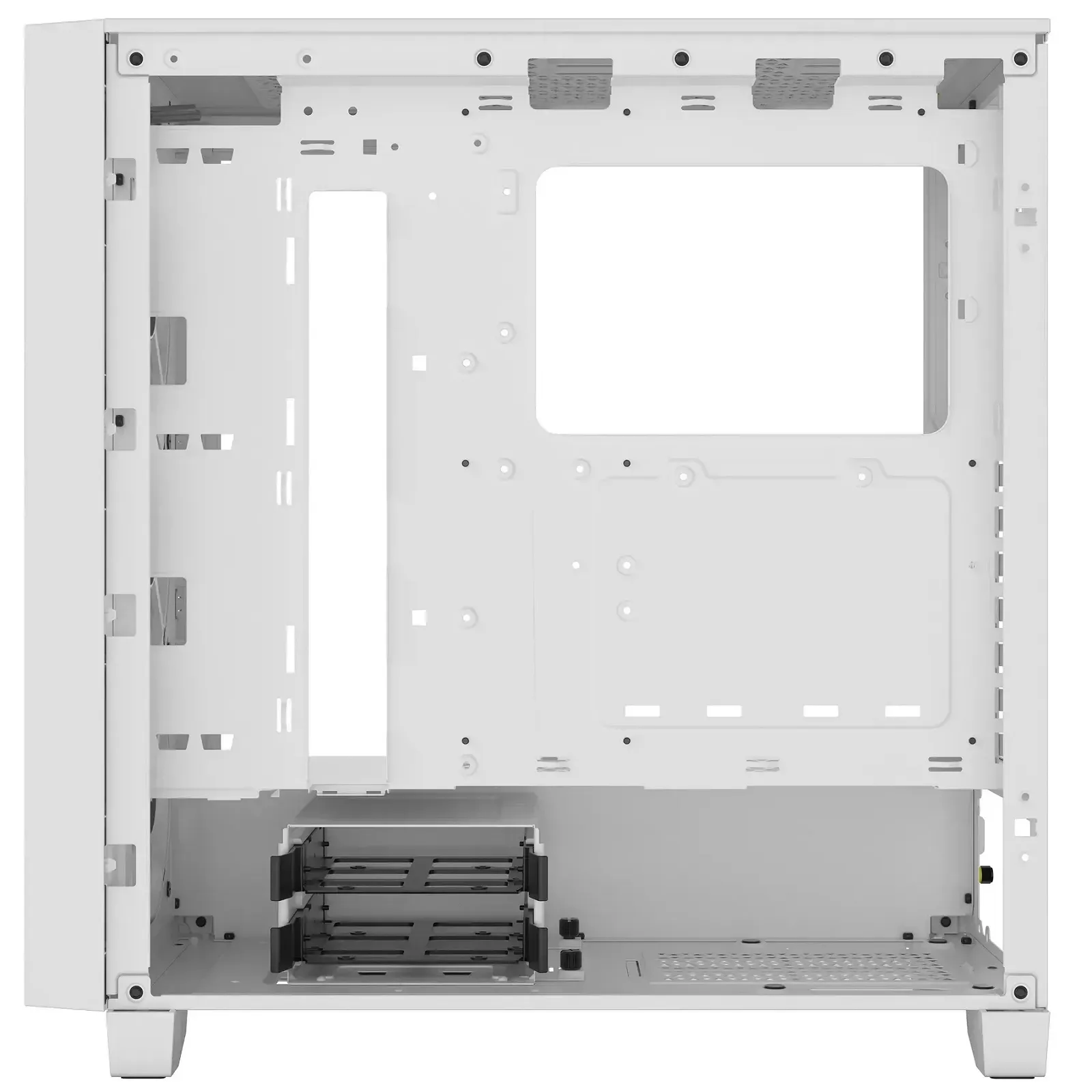 Корпус Corsair 3000D RGB Airflow / Mid-Tower / 3x120mm ARGB / Tempered Glass / White, фото №7