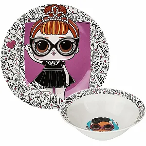 Набор детской посуды alles-meine.de LOL Surprise, 2 предмета: тарелки - Фото 1