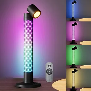 Настільна лампа ALED LIGHT LED Ambience IR Remote Control Dimmable Music Sync RGBW - Фото 1
