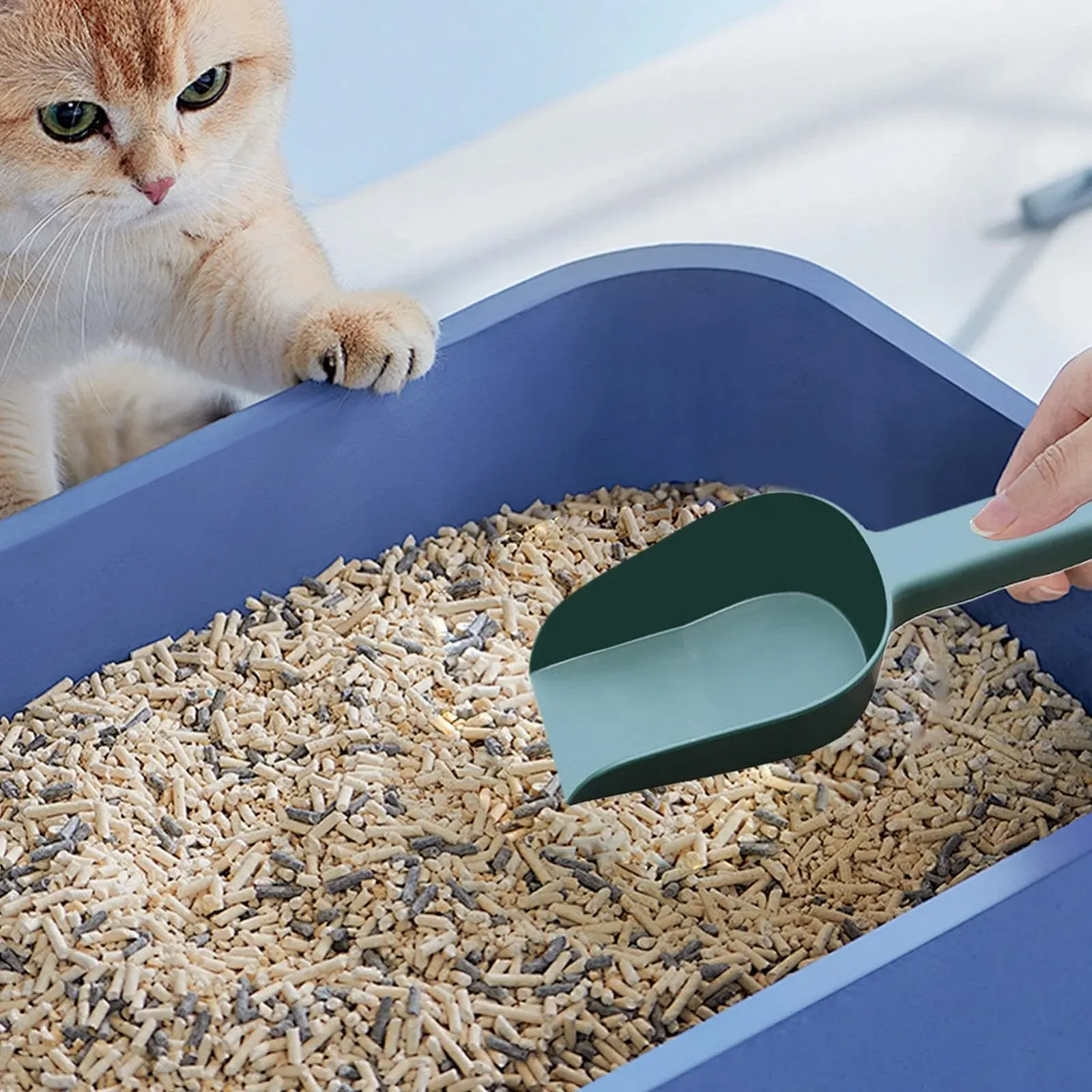 Садовая лопатка Mxshc, ручной инструмент, садовый Лопата совковая с эргономичной ручкой, нескользящие садовые совки для эффективной работы в саду, фото №3