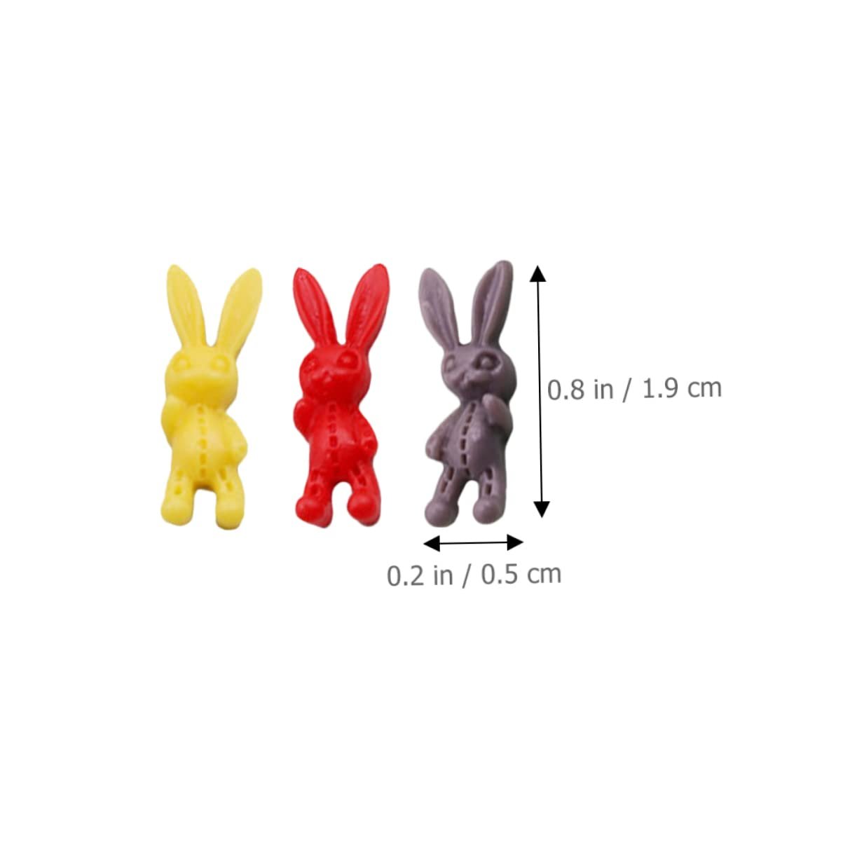 Украшение для ногтей FOMIYES Кролик, 240 шт., фото №5