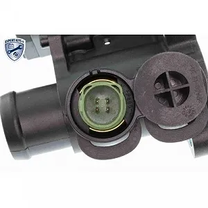 Корпус термостата VEMO EXPERT KITS + V15-99-2031 для SEAT SKODA VW VAG synthetic.ua - Фото 1