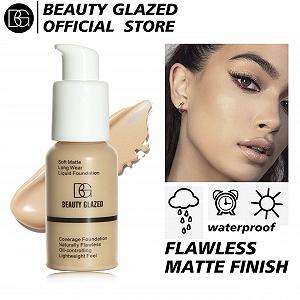 Флакон-основа Flawless Liquid Foundation Full Coverage Perfect Matte Oil Control Concealer #105 synthetic.ua - Фото 1