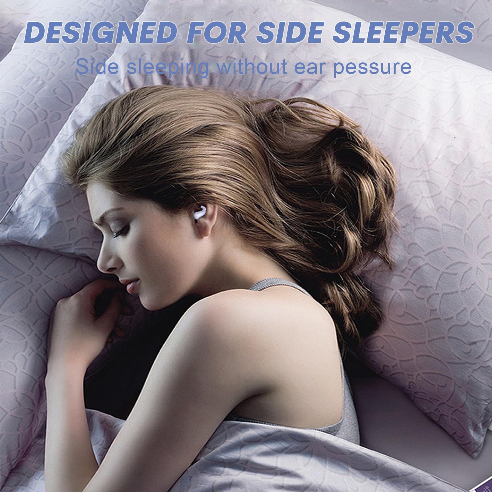 Міні навушники бездротові у вухо невидимі маленькі навушники бездротові Bluetooth бездротові навушники з шумозаглушенням для сну у вухо Sleepbuds навушники для сну для маленьких вух ночних снів, фото №2 Міні навушники бездротові у вухо невидимі маленькі навушники бездротові Bluetooth бездротові навушники з шумозаглушенням для сну у вухо Sleepbuds навушники для сну для маленьких вух ночних снів, фото №2